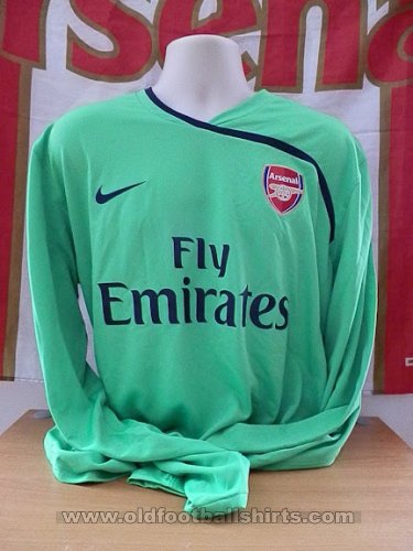 Arsenal Goalkeeper football shirt 2008 - 2009