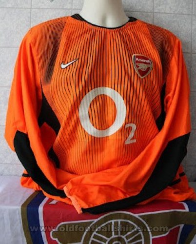 Arsenal Goalkeeper football shirt 2002 - 2003