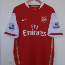 Arsenal Home football shirt 2006 - 2008 sponsored by Emirates