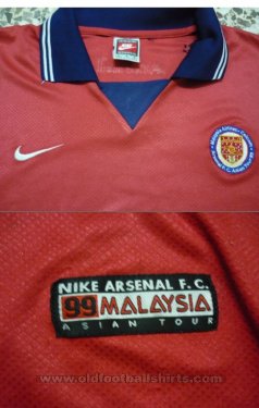 Arsenal Training/Leisure football shirt 1999