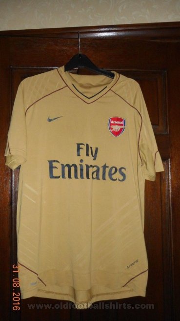 Arsenal Training/Leisure football shirt 2007 - 2008