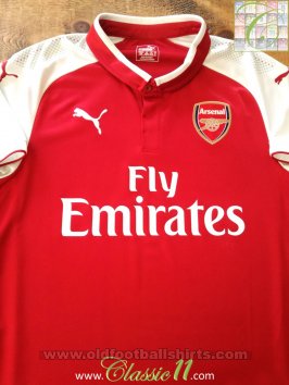 Arsenal Home חולצת כדורגל 2017 - 2018