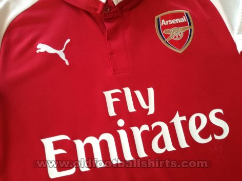 Arsenal Home חולצת כדורגל 2017 - 2018