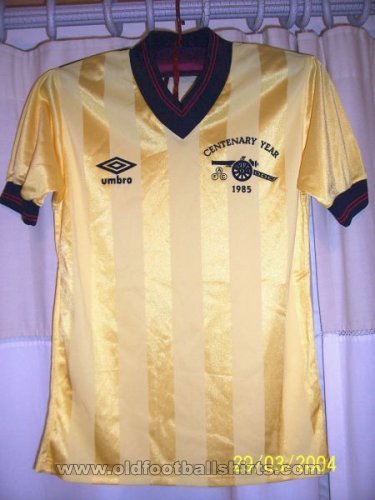 Arsenal Away football shirt 1983 - 1986