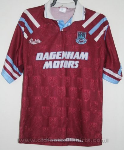 West Ham United Home football shirt 1992 - 1993