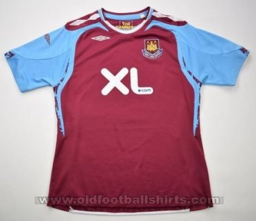 West Ham United Home football shirt 2007 - 2008