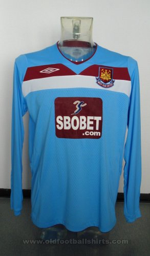 West Ham United Away football shirt 2008 - 2009