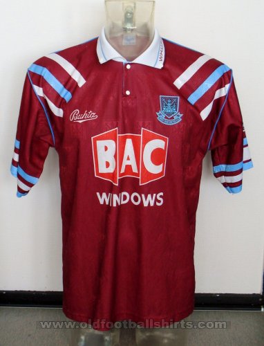West Ham United Home football shirt 1991 - 1992