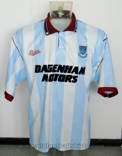 West Ham United Away football shirt 1992 - 1993