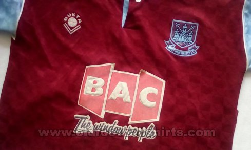 West Ham United Home football shirt 1989 - 1990