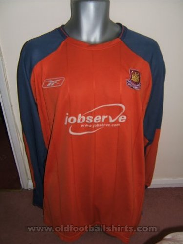 West Ham United Goalkeeper football shirt 2003 - 2004