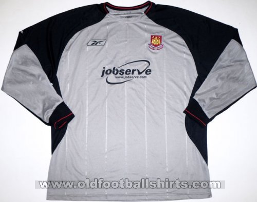 West Ham United Goalkeeper football shirt 2003 - 2004