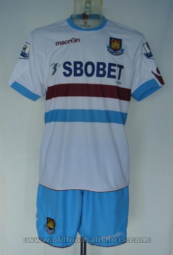 West Ham United Away football shirt 2010 - 2011