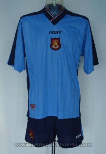 West Ham United Away football shirt 1997 - 1998