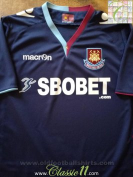 West Ham United Away football shirt 2012 - 2013