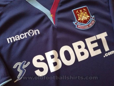 West Ham United Away football shirt 2012 - 2013