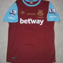 West Ham United Home футболка 2015 - 2016 sponsored by Betway