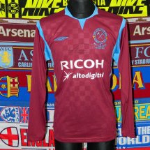 West Ham United Home maglia di calcio 2010 sponsored by Ricoh