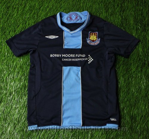 West Ham United Away football shirt 2009 - 2010
