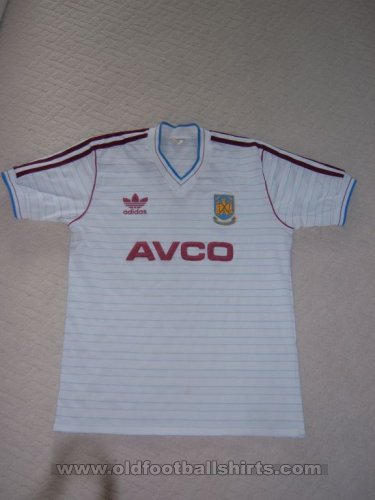 West Ham United Away football shirt 1985 - 1987