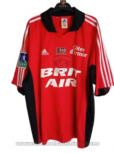 EA Guingamp Home football shirt 2002 - 2003