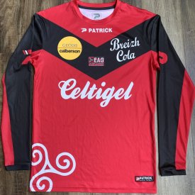 EA Guingamp Home football shirt 2013 - 2014 sponsored by Celtigel
