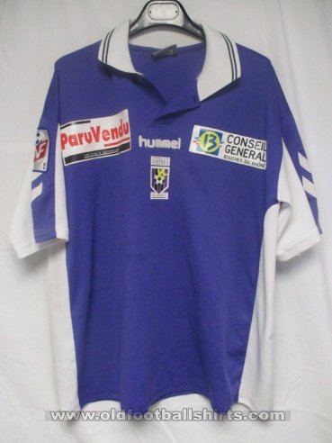 FC Istres Home fotbollströja 2001 - 2002