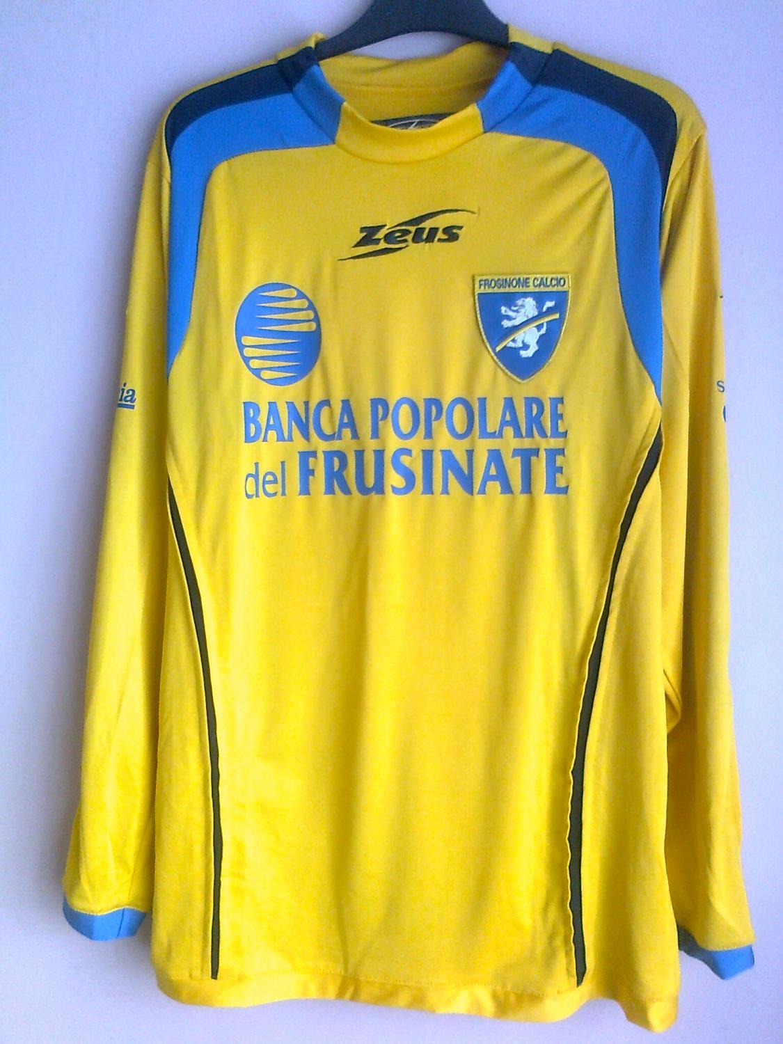 Pallone Ufficiale Frosinone Calcio Taglia 5 – Giallo Brillante, Nuovo Con Etichette