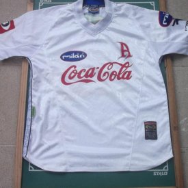 Alianza Home football shirt 2001 - 2004 sponsored by Coca Cola