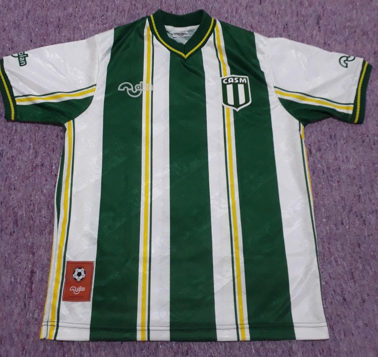 Club Atletico San Miguel Home football shirt 2002.