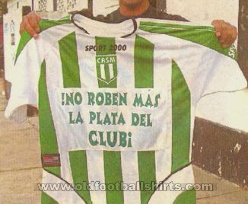 Club Atletico San Miguel Home football shirt 2005 - 2006