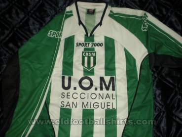 Club Atletico San Miguel Home football shirt 2007