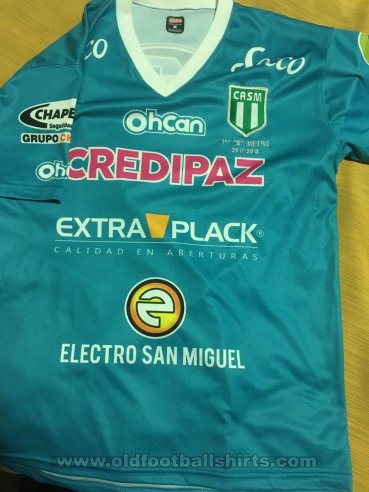 Club Atletico San Miguel Goalkeeper football shirt 2017 - 2018