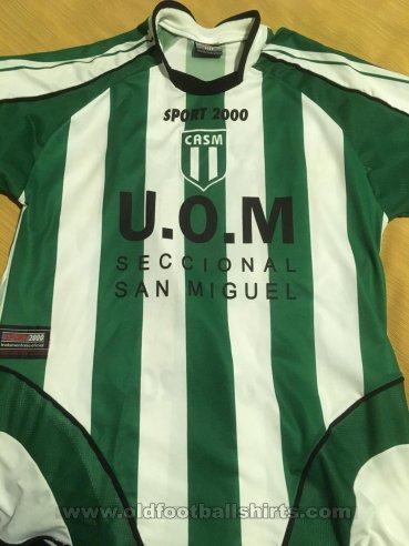 Club Atletico San Miguel Home football shirt 2007 - 2008