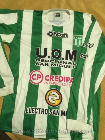 Club Atletico San Miguel Home football shirt 2017
