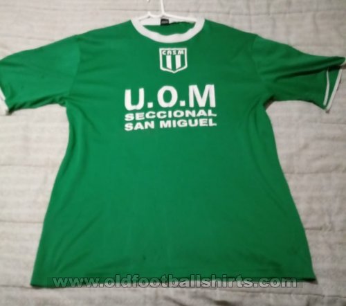 Club Atletico San Miguel Home football shirt 2007