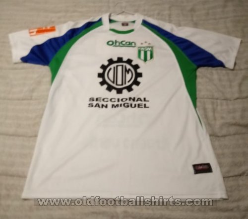 Club Atletico San Miguel Away football shirt 2010