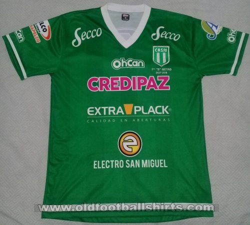 Club Atletico San Miguel Home football shirt 2017 - 2018