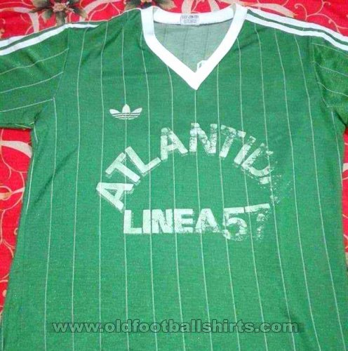 Club Atletico San Miguel Home football shirt 1986