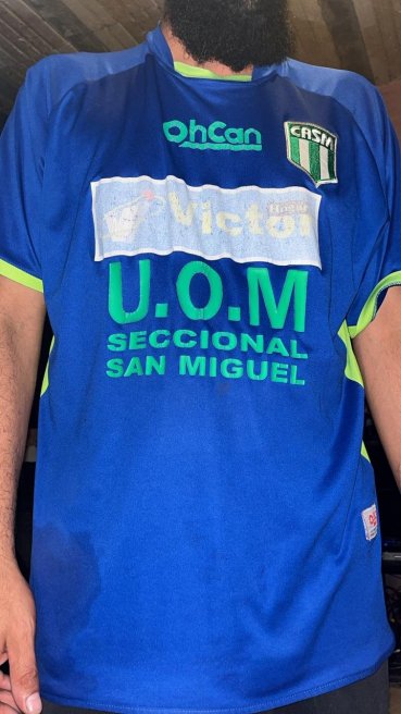 Club Atletico San Miguel Away football shirt 2008
