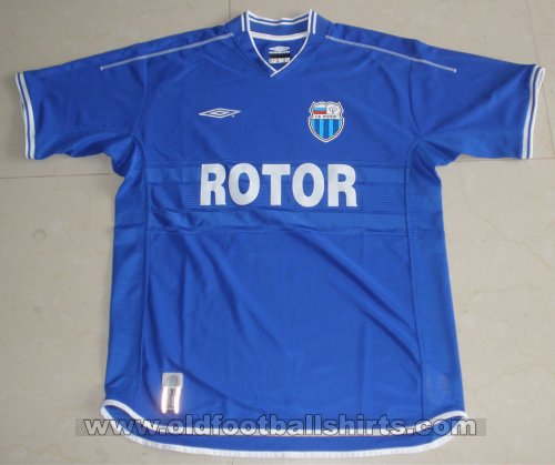 Rotor Volgograd Home football shirt 2002 - 2003