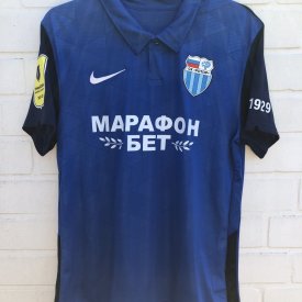 Rotor Volgograd Home football shirt 2020 - 2021 sponsored by Marathon Bet