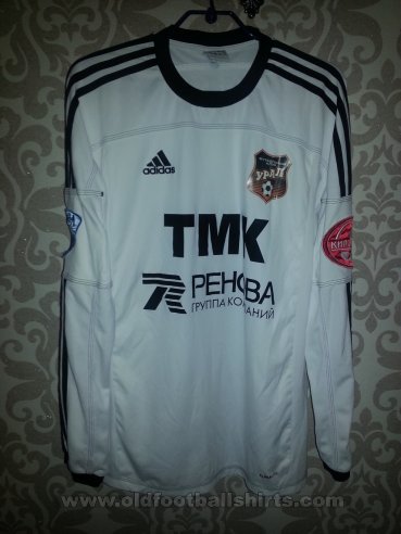 FC Ural Yekaterinburg Away football shirt 2010 - 2011