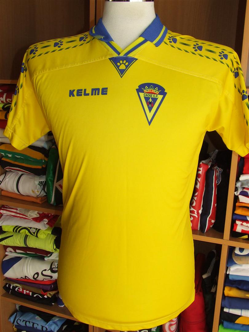 KELME カディスCF Cádiz CF サッカー ユニフォーム 黄色 Cádiz CF 2005-06 Home Kit