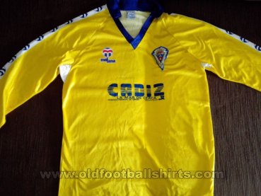 Cadiz Home football shirt 1986 - 1990