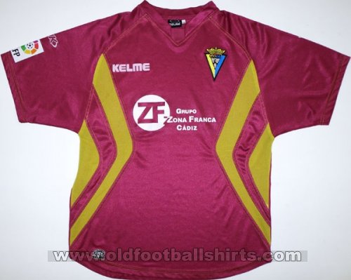 Cadiz Away football shirt 2003 - 2004