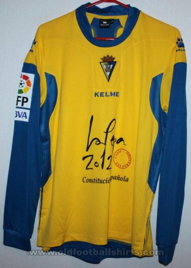 Cadiz Home football shirt 2009 - 2010