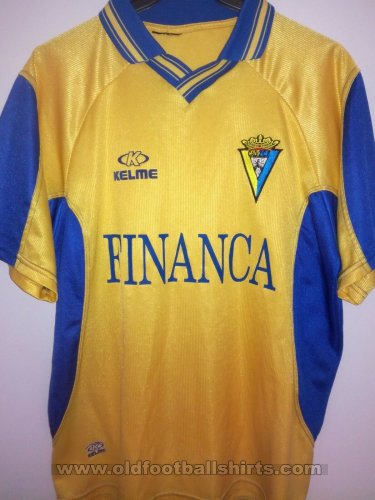 Cadiz Home football shirt 2002 - 2003