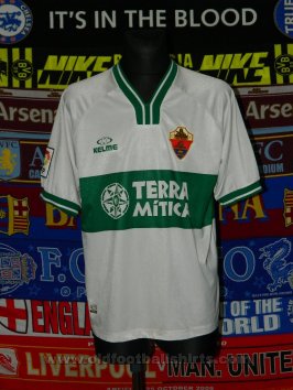 Elche Home maglia di calcio 2000 - 2001