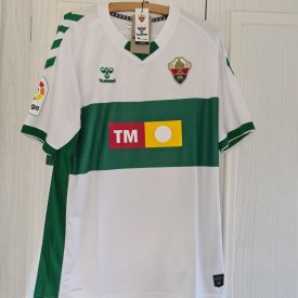 Elche Home fotbollströja 2020 - 2021 sponsored by TM